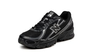 New Balance 740v2 Black Grey Silver - Image 2