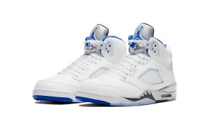 Air Jordan 5 Retro White Stealth 2021 (GS) - Image 2
