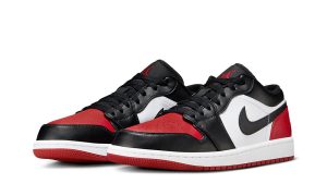 Jordan 1 Low Bred Toe 2.0 - Image 2