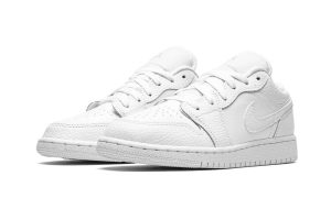Jordan 1 Low White (GS) - Afbeelding 2