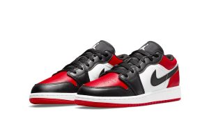 Air Jordan 1 Low Bred Toe (GS) - Image 2