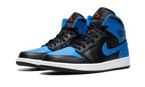 Air Jordan 1 Mid Royal Paint Splatter - immagine 2