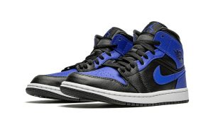 Air Jordan 1 Mid Hyper Royal Tumbled Leather - Afbeelding 2