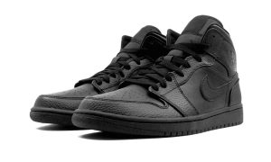 Air Jordan 1 Mid Triple Black – Bild 2