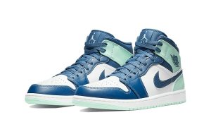 Air Jordan 1 Mid Blue Mint – Image 2