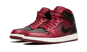 Air Jordan 1 Retro Mid 'Team Red Black' - Afbeelding 2