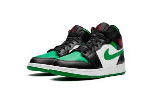 Jordan 1 Mid Green Toe (GS) - immagine 2