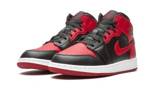 Air Jordan 1 Mid Banned (2020) (GS) - Image 2