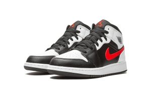 Air Jordan 1 Mid Chile Red (GS) - Image 2