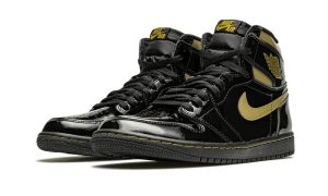 Jordan 1 Retro High Black Metallic Gold (2020) - immagine 2