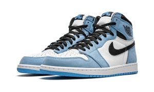 Air Jordan 1 Retro High White University Blue Black – Image 2