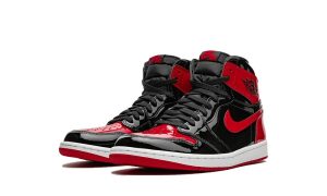 Air Jordan 1 Retro High OG Bred Patent (GS) - Image 2