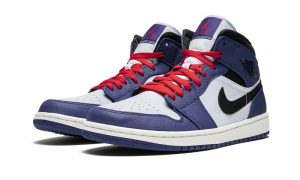 Jordan 1 Mid Deep Royal Blue Black – Bild 2
