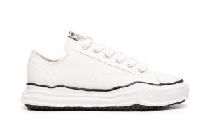 Maison Mihara Yasuhiro Peterson OG Sole Canvas Low White - Image 2