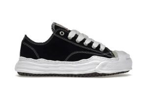Maison Mihara Yasuhiro Hank OG Sole Canvas Low Black - Image 2