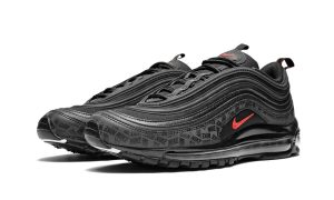 Nike Air Max 97 All-Over Print Black Red - Image 2