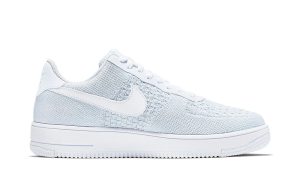 Nike Air Force 1 Flyknit 2 White Pure Platinum - Image 2