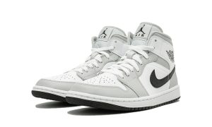 Air Jordan 1 Mid Light Smoke Grey Black (W) – Bild 2