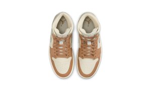 Jordan 1 Mid Tan Toe (Women's) - Image 2