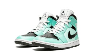 Jordan 1 Mid Aqua Blue Tint (Women's) - Afbeelding 2
