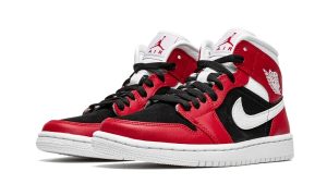Air Jordan 1 Mid Gym Red Black (W) – Image 2