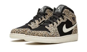 Jordan 1 Mid SE Leopard (GS) - Image 2