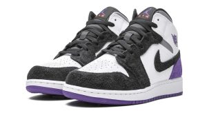 Air Jordan 1 Mid SE Purple (GS) - immagine 2