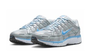 Nike P-6000 Metallic Platinum Pure Platinum Metallic Silver University Blue - Image 2