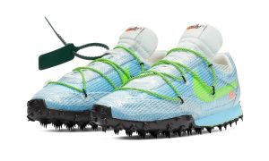 Nike Waffle Racer Off-White Vivid Sky (W) - Imagen 2