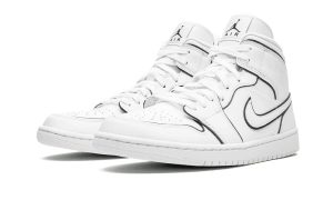 Jordan 1 Mid Iridescent Reflective White (W) - Image 2