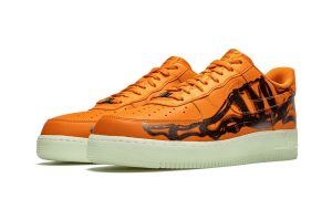 Nike Air Force 1 Low Orange Skeleton - Image 2