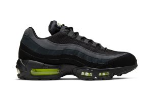 Nike Air Max 95 Retro Logo Black Grey Volt - Image 2