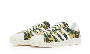 adidas Superstar Bape ABC Camo Green - Image 3