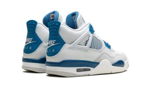 Jordan 4 Retro 'Military Blue' (2024) (GS) - Image 3