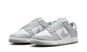 Nike Dunk Low White Light Smoke Grey - Image 3