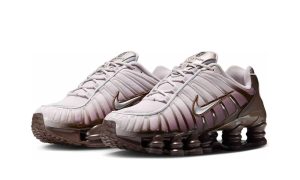 Nike Shox TL Baroque Brown Platinum Violet Metallic Silver (Women's) - Image 3