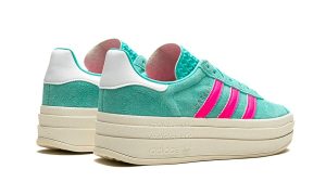 adidas Gazelle Bold Flash Aqua Lucid Pink (Women's) - immagine 3