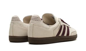 adidas Samba OG 'Wonder White Maroon' (W) - Image 3
