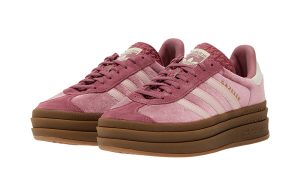 adidas Gazelle Bold Sandy Pink Velvet (W) - Afbeelding 3