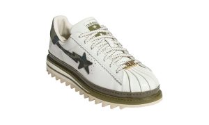 adidas Superstar CLOT by Edison Chen x Bape Off White - Image 3