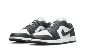 Jordan 1 Low Grey White - Image 3