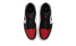 Jordan 1 Low Bred Toe 2.0 - Image 3