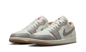 Jordan 1 Low Sail College Grey Rattan – Bild 3
