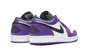 Air Jordan 1 Low Court Purple White - Image 3