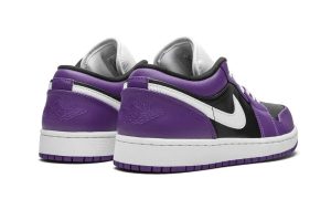 Air Jordan 1 Low Court Purple Black - Image 3