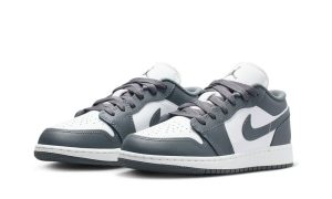 Jordan 1 Low Grey White (GS) - Imagen 3