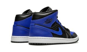 Air Jordan 1 Mid Hyper Royal Tumbled Leather - Afbeelding 3