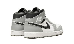 Air Jordan 1 Mid Light Smoke Grey Anthracite - Afbeelding 3