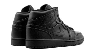 Air Jordan 1 Mid Triple Black – Bild 3