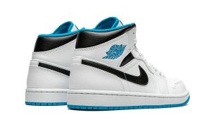 Air Jordan 1 Mid Laser Blue - Image 3